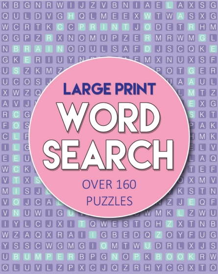 SJ10407 SJ10407 PUZZLE BOOK LARGE PRINT WORD SEARCH ASST 424