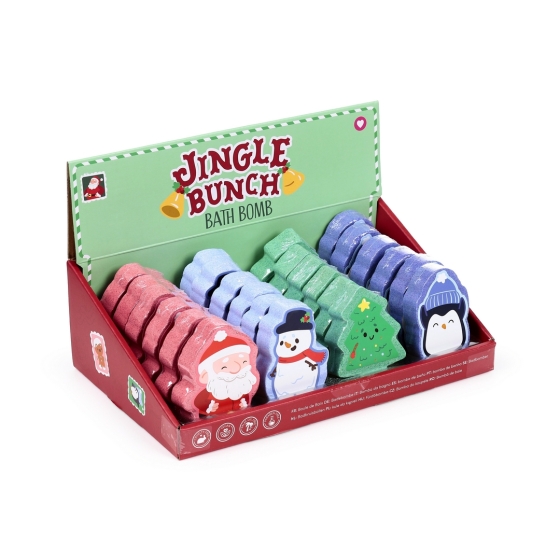 JINGLE BUNCH SHAPED BATH BOMB
