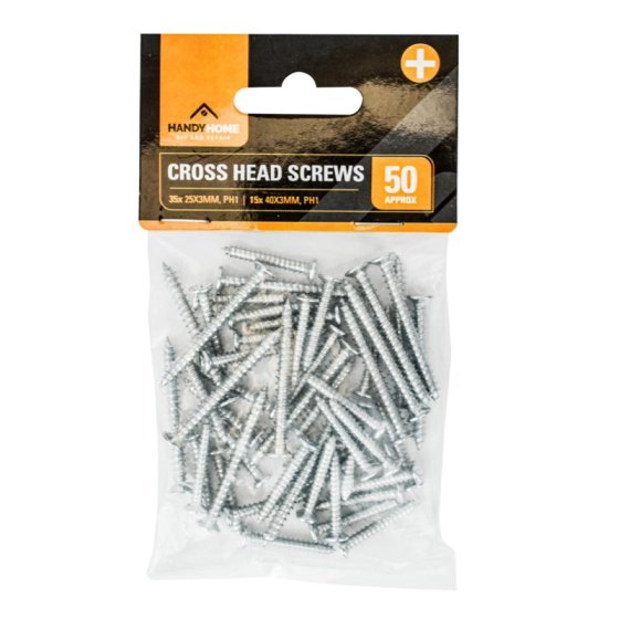 SCREWS ASSORTMENT 50PK