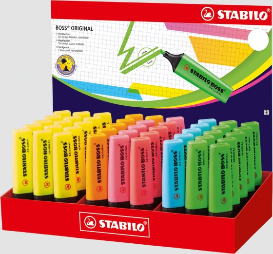 SH07808 BOSS HIGHLIGHTER DISPLAY