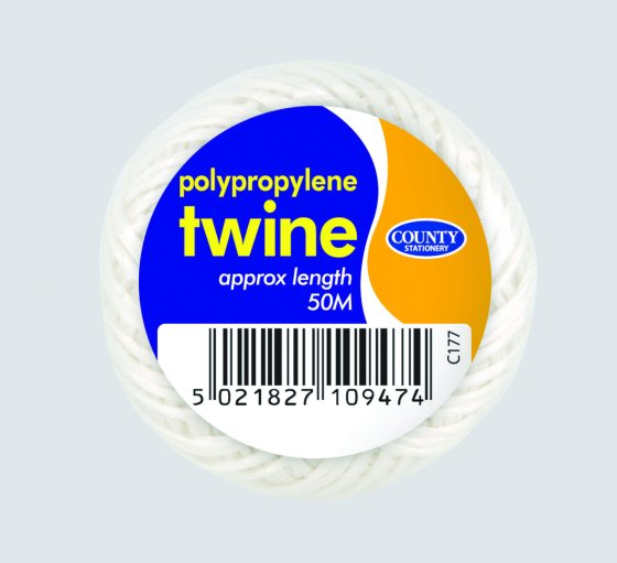 SH00604 50M POLYPROP COLOURED TWINE