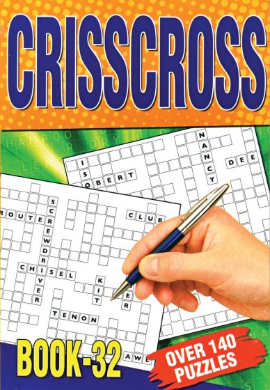 SH10405 A5 CRISS CROSS PUZZLE BOOK
