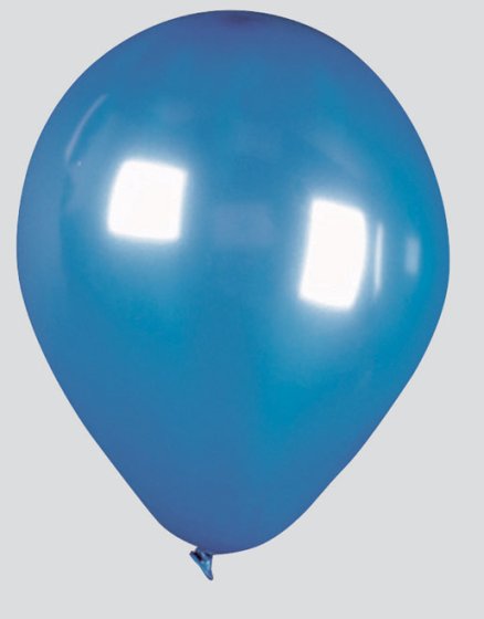 SG11107 BALLOONS SHINY 12IN 15S BLUE
