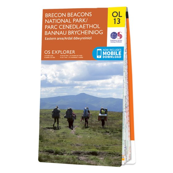 MAP OL13 BRECON EAST