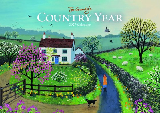 DJ1303 CALENDAR A4 JO GRUNDY COUNTRY