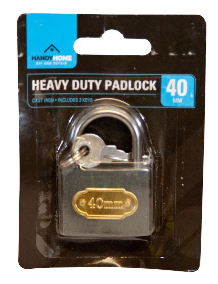 HEAVY DUTY PADLOCK CLIPSTRIP