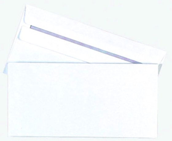 SH01101 ENVELOPES SELFSEAL WHITE DL BU