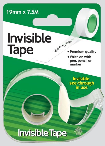 CH0507 SH05508 INVISIBLE TAPENDISP 19MMX75M