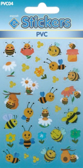 SH09113 STICKERS PVC BEES