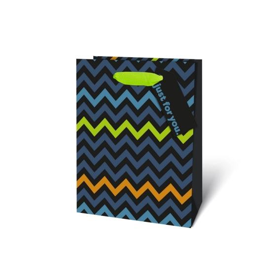 SJ15238 SJ15238 GIFT BAG ZIG ZAG MEDIUM