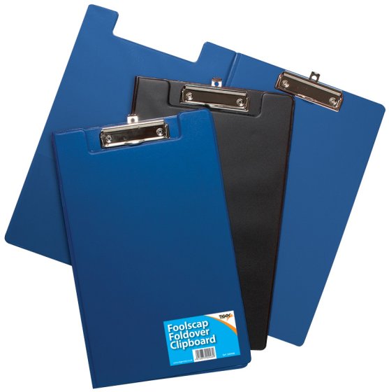 SH04002 CLIPBOARD FOLDOVER FOOLSCAP