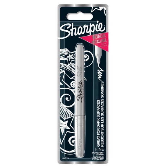 CJ0104 SJ07308 MARKER METALLIC SILVER