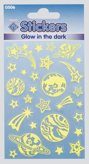 SH09128 GLOW IN DARK STARPLANET STICK