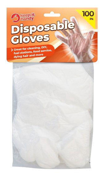 DISPOSABLE GLOVES 100PK
