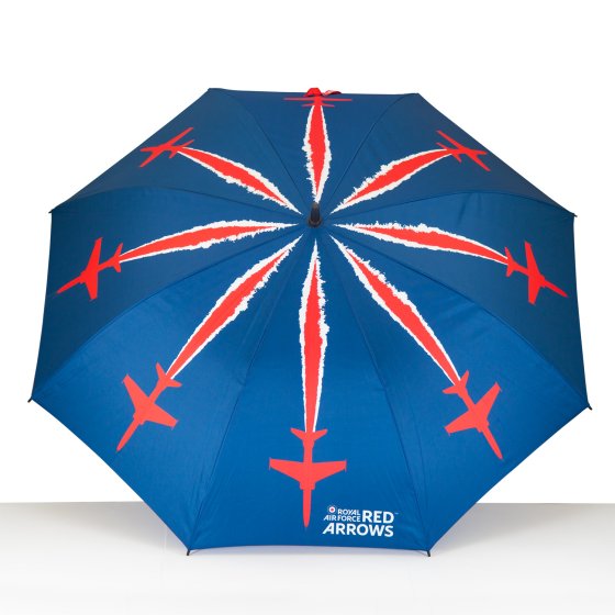 UMBRELLA GOLF RED ARROW BURST