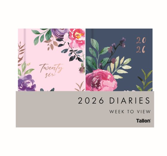 DH0506 DIARY POCKET VINTAGE FLORAL