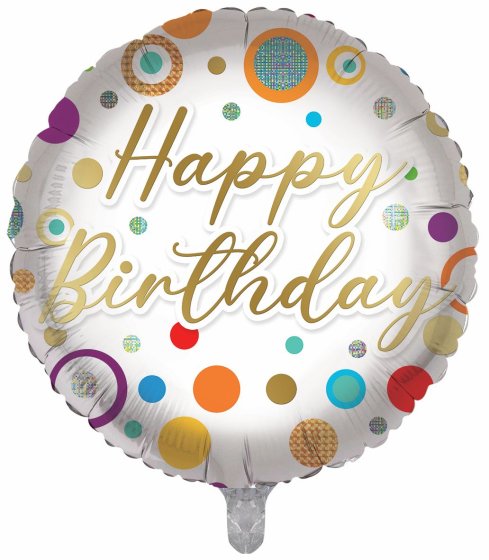 BALLOON 18IN FOIL BIRTHDAY SPORTS