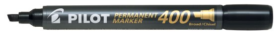 CH1009 SG06805 PERM MARKER 400 CHISEL BLACK