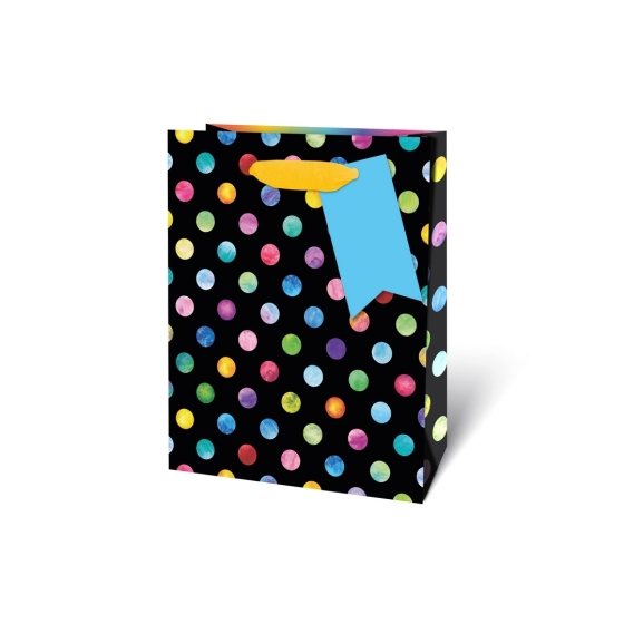 SJ15332 SJ15332 GIFT BAG DOTS MEDIUM