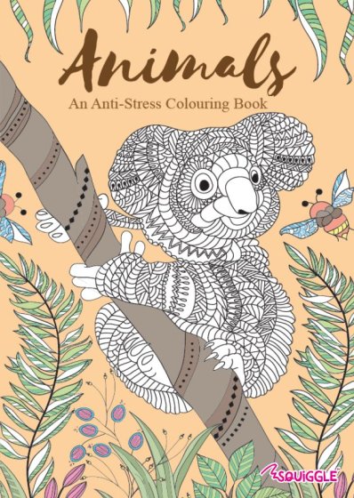 SH10207 COLOURING BOOK ANIMALS N UNDER