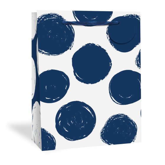 SH14434 GIFT BAG SPOTS XL