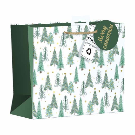 XH3010 GIFT BAG NORDIC M LANDSCAPE