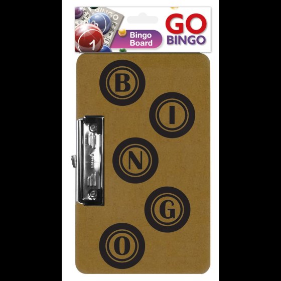 AJ1612 BINGO BOARD 24 X 15CM