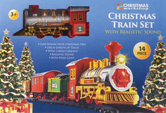 XH5101 CHRISTMAS TRAIN N 3 CARRIAGES