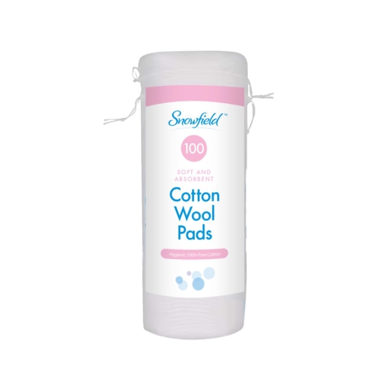 COTTON WOOL PADS 100PK