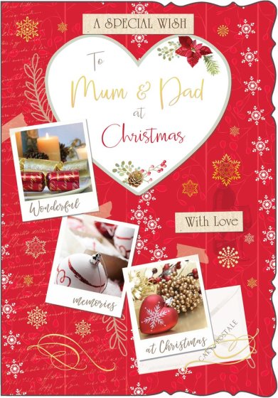 ** WIGIG ** X8125-1 C90 XMAS MUM & DAD