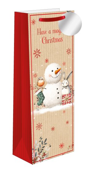 BOTTLE BAG SNOWY N FRIENDS