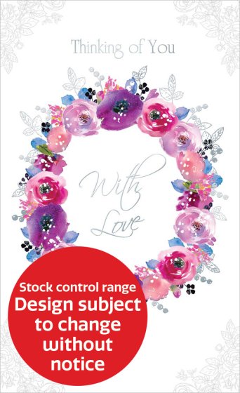 OTB17193C C72 STOCK CONTROL THINKING OF YOU CTE