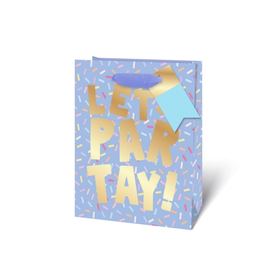 SJ15141 SJ15141 GIFT BAG LETS PARTAY MEDIUM