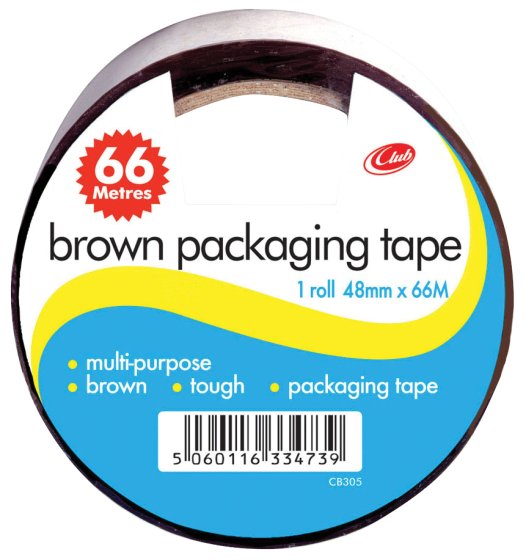 SH05302 PARCEL TAPE BUFF 48MM X 66MTR
