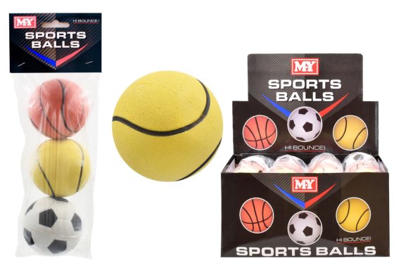 BALLS 3PK SPORTS