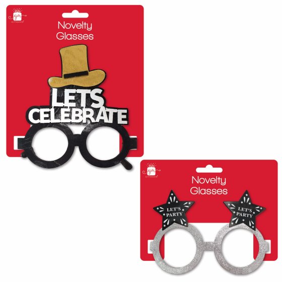 XH6703 NOVELTY NYE GLASSES 2DES