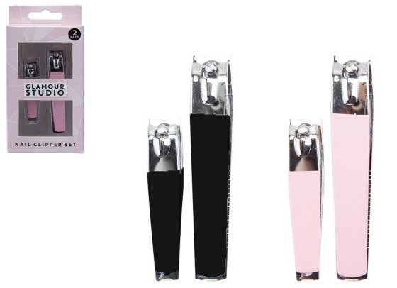 SJ12112 SJ12112 NAIL CLIPPER SET 2PK ASST