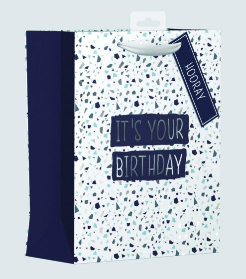 GIFT BAG TERAZZO TEXT LARGE