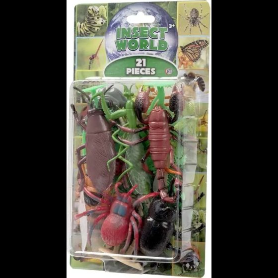 ** NEW FOR 2025 ** INSECT WORLD 21 PIECE SET