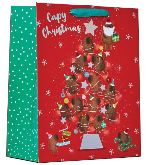 XH2616 GIFT BAG CAPY CHRISTMAS L