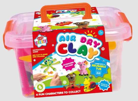 SH09006 AIR DRY CLAY ACTIVITY TUB