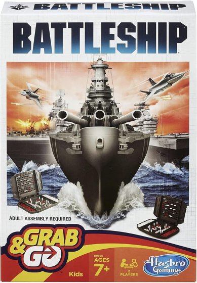 BATTLESHIPS GRAB & GO BATTLESHIPS GRAB & GO