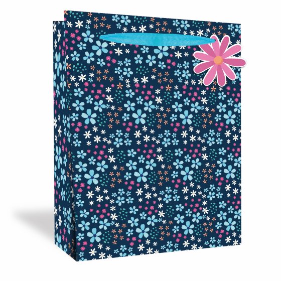 NEW FOR 2024 SG12732 GIFT BAG DITZY FLORAL EXTRA LR