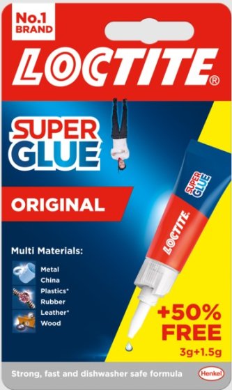 LOCTITE SUPERGLUE ORIGINAL 50%