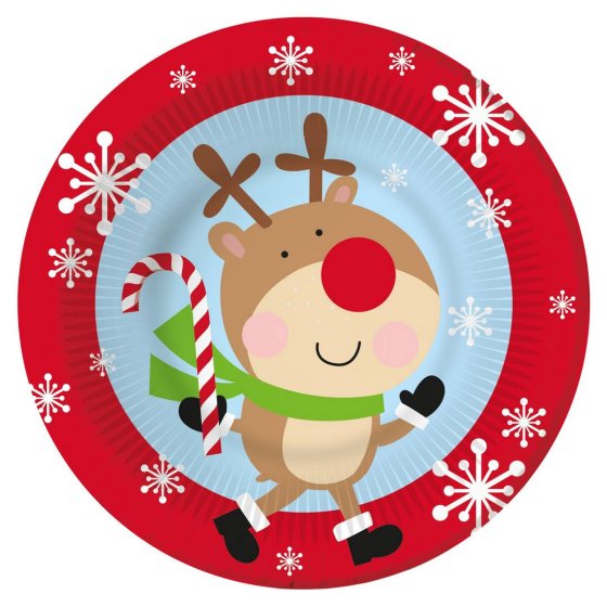 XH6706 BOWLS KIDS XMAS 16.5CM 6PK