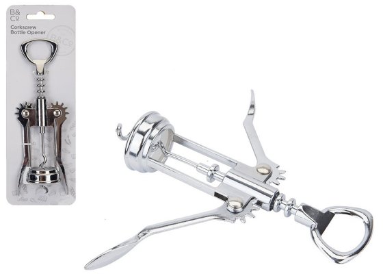 SJ12407 SJ12407 CORKSCREW/BOTTLE OPENER