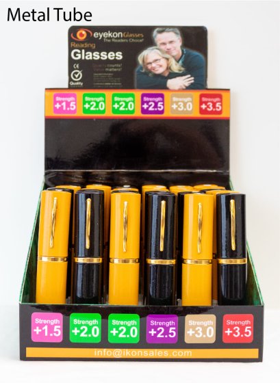 SH11106 GLASSES DELUXE METAL READING I