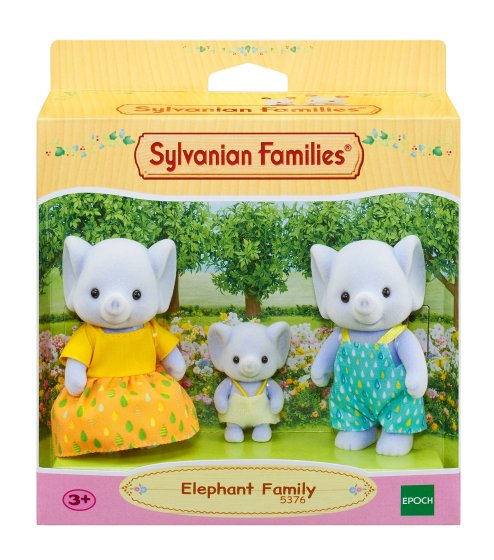 *WIGIG*  SYLVANIAN ELEPHANT FAMILY 3 FI