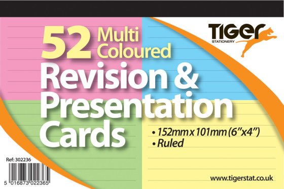 SH02909 52 COL. REV/PRESENTATION CARDS