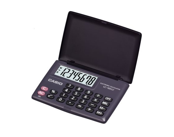 SH06204 CALCULATOR CASIO LC-160LV POCK